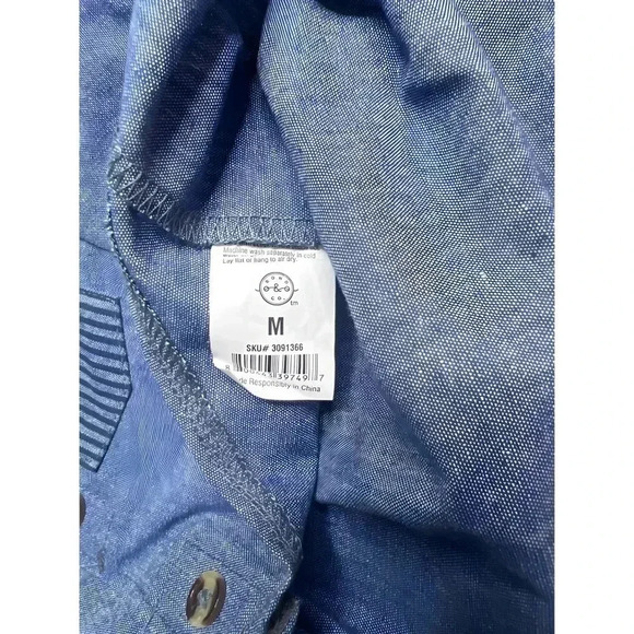 (NWOT) Bond & Co. Maritime Nautical Blue Stripe Dog Shirt – Medium - Picture 5 of 5